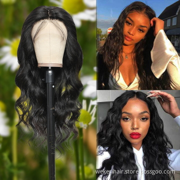 Brazilian Human Hair Lace Front Wig,Straight Virgin Hair Lace Wig For Black Women,Pre Pluck Lace Wig With Baby Hair